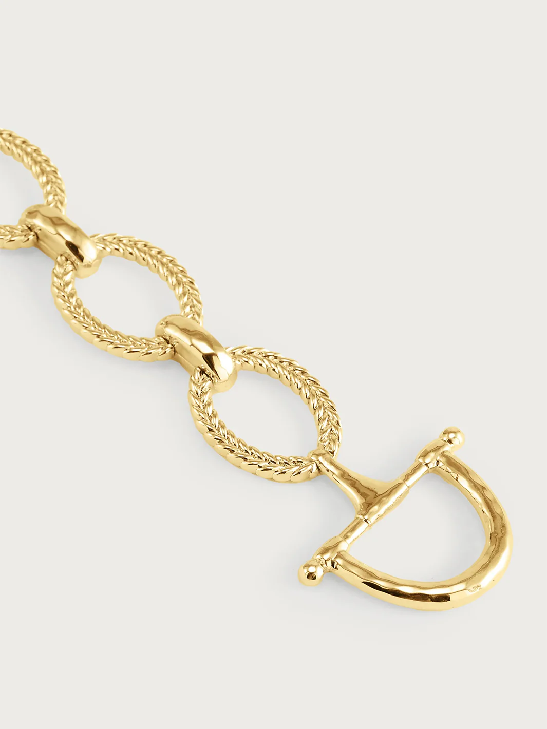 Cheval Chain Bracelet, Gold - Image 3