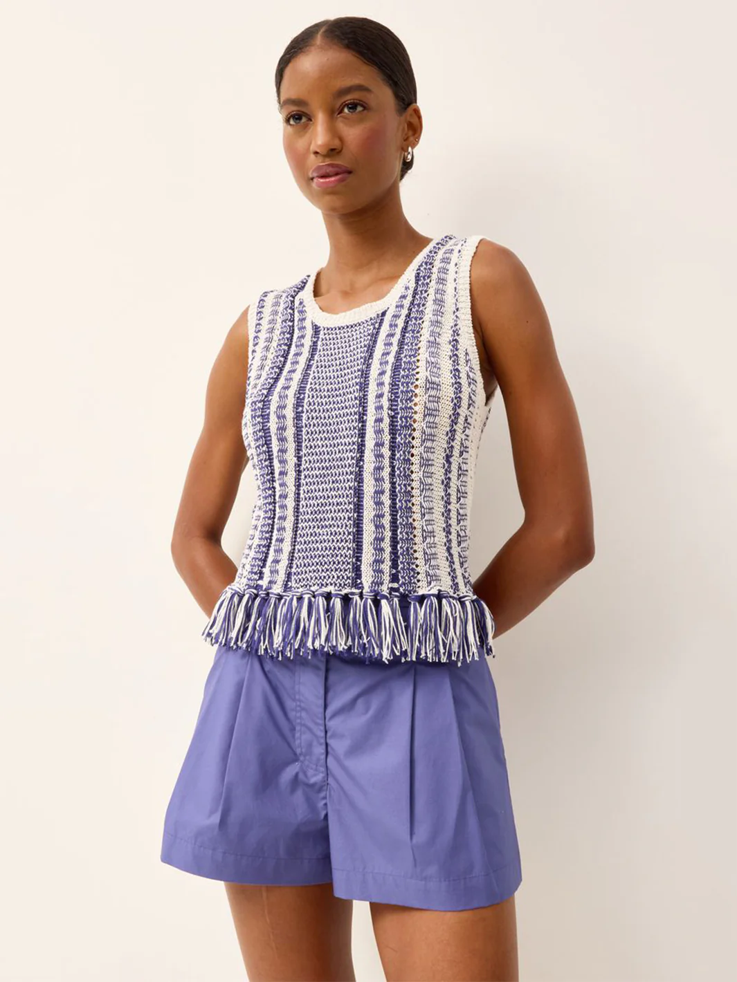 Collins Tank in Deckhand Stripe