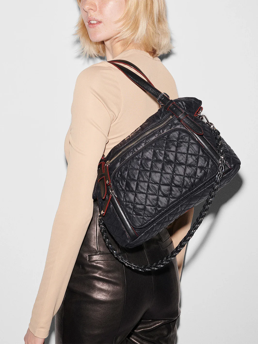 Crosby Everywhere Tote in Black - Image 3