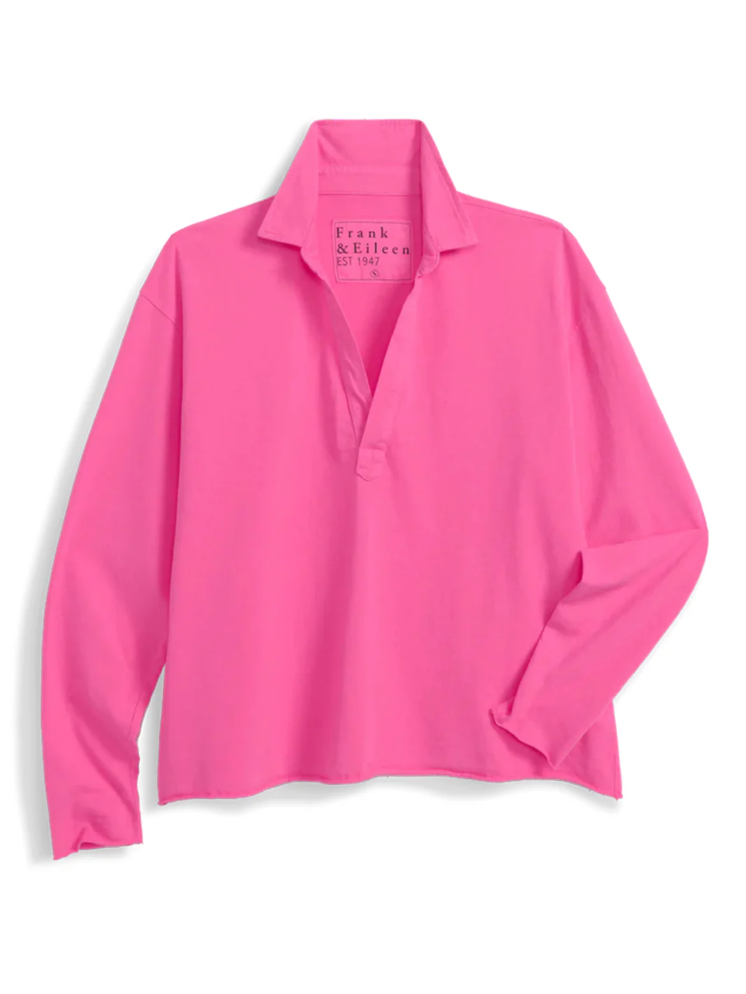 Patrick Heritage Jersey Popover Henley in Lotus - Image 4