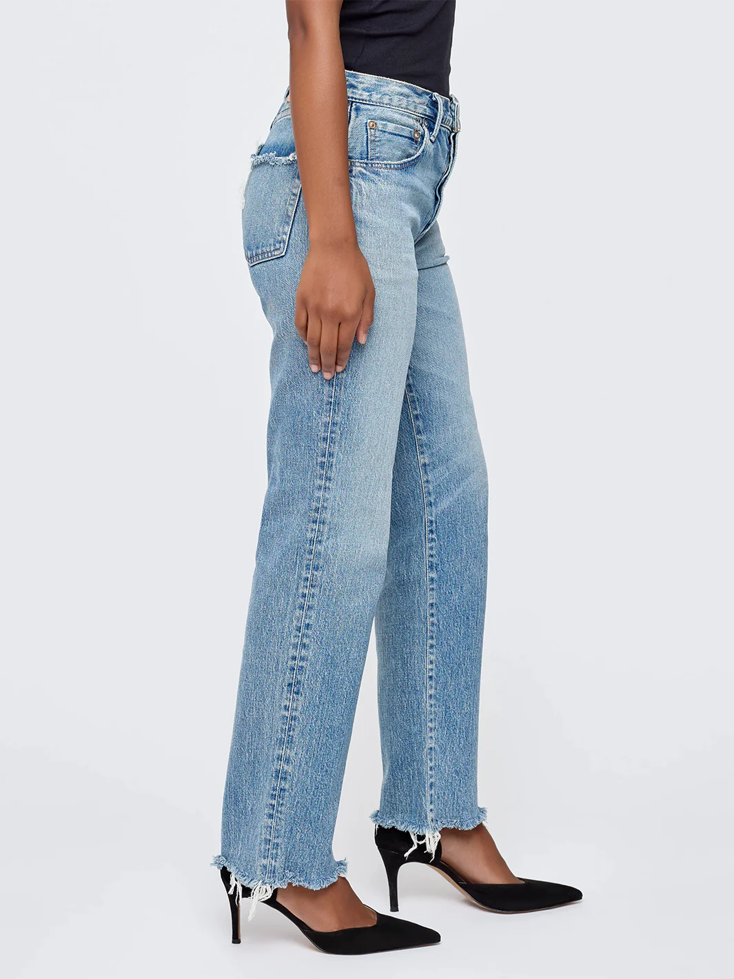 Sebring Straight Jean in Light Blue - Image 3