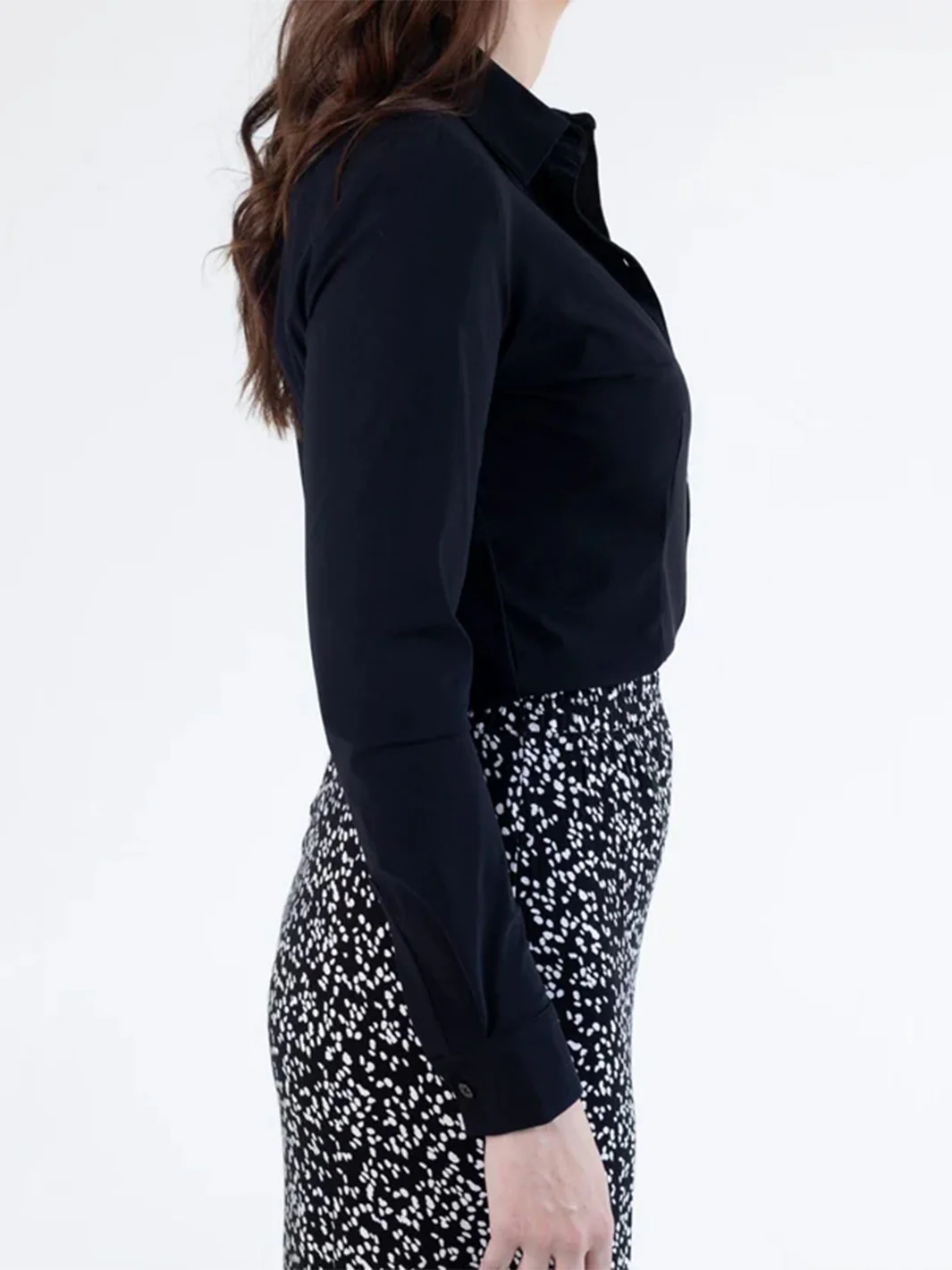 The Dawn Shirt in Black - Image 2