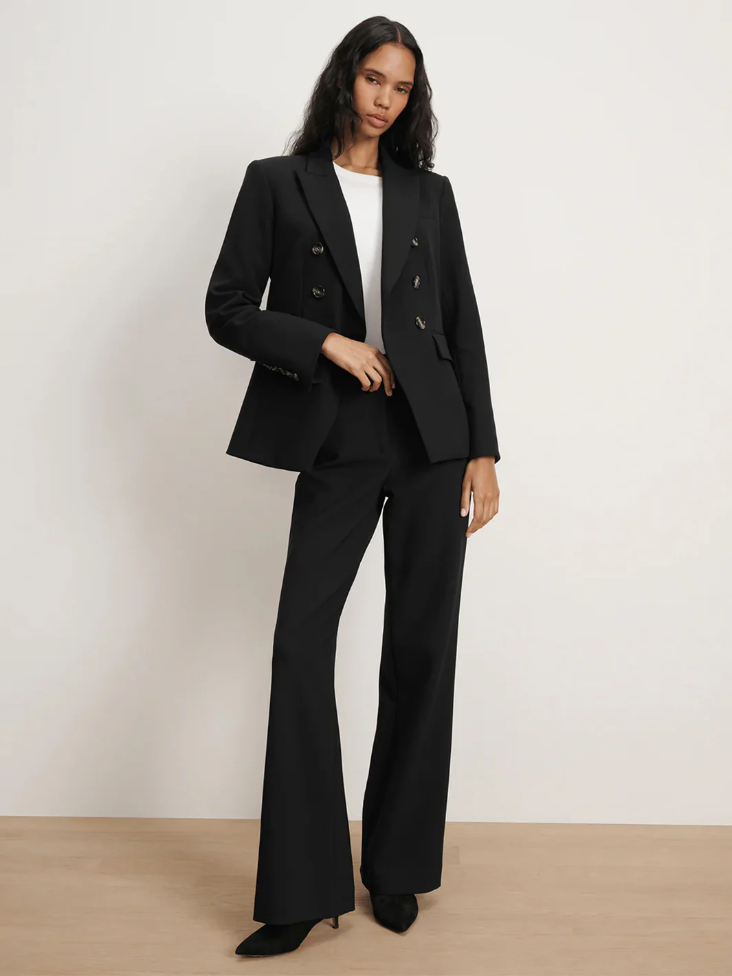 Tonelli Wide Leg Pant in Black - Image 5